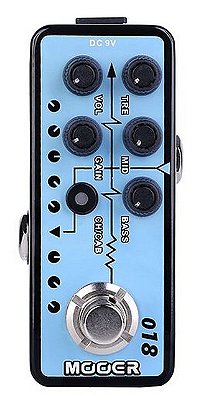 MICRO PEDAL PRÉ-AMP MOOER CUSTOM 100 - M018