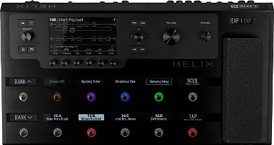 PEDALEIRA PARA GUITARRA E BAIXO LINE 6 HELIX FLOOR