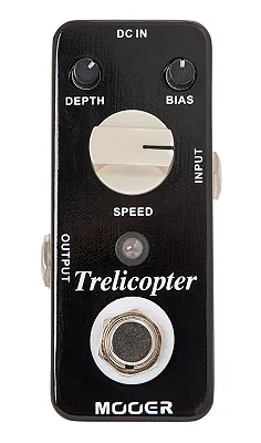 Pedal de tremolo óptico compacto Mooer Trelicopter