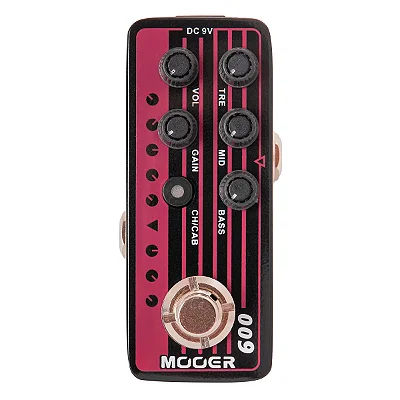 Micro Pedal Pré Amplificador Mooer Blacknight – M009 - Emula Engl Blackmore