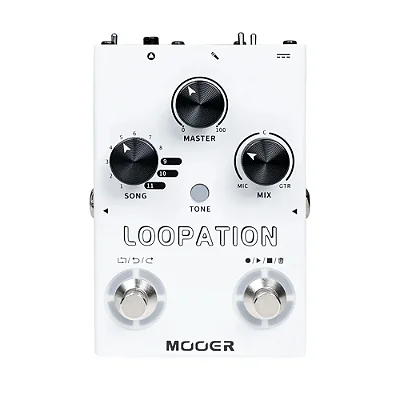 Pedal de Looper Mooer Loopation MVP3