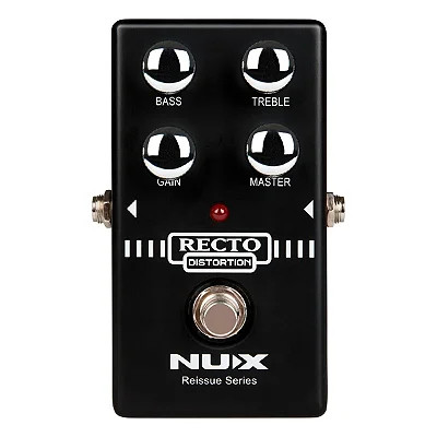 NUX Recto Distortion Pedal High Gain Analógico