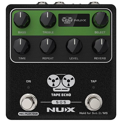 Pedal de Delay de Fita – NUX TAPE ECHO