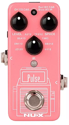 Pedal de Impulse Response e Cab Sim - NUX Pulse NSS-4