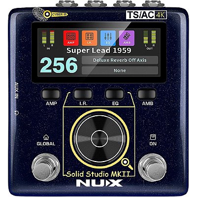 Pedal Simulador de Gabinetes e Microfones Avançado – SOLID STUDIO MKII - NSS6