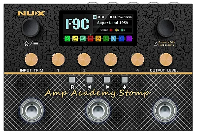 Pedal Simulador de Amplificadores e Efeitos Amp Academy Stomp – NMA3AAP