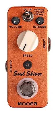 Pedal de Modulação com 3 modos - Mooer Soul Shiver – MRT1