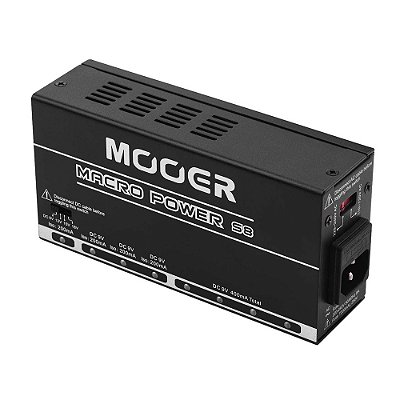 Fonte de Alimentação para Pedais – Mooer Macro Power – MPS8