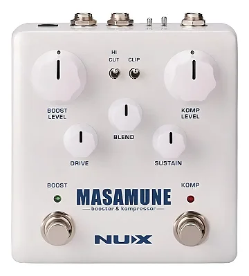 Pedal Boost e Compressor – NUX MASAMUNE