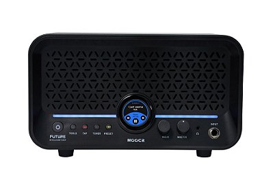 Amplificador Inteligente MOOER FUTURE F15i LI PRETO - Cria sozinho por IA a cadeia de efeitos e Separa tracks de audio (Stems)