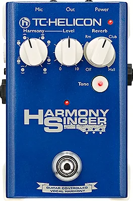 Pedal Harmonizador para Voz - TC HELICON HARMONY SINGER 2