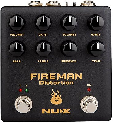 Pedal de Distorção NUX FIREMAN Distortion