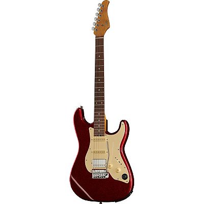 Guitarra Inteligente Mooer GTRS S800 MR - Cor: Vermelho Metálico