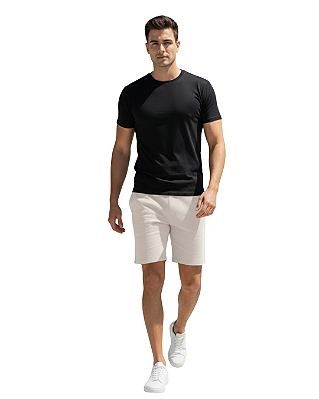 Bermuda de Moletom Masculina Confortável