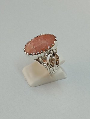 Anel Rodocrosita Folha