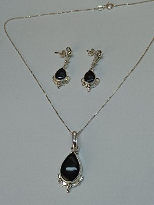 Conjunto Ônix Gota
