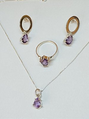 Conjunto Ametista Gota