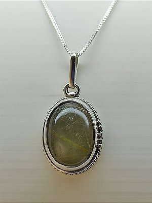 Pingente Quartzo Rutilo