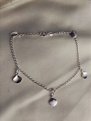 Tornozeleira Concha do mar