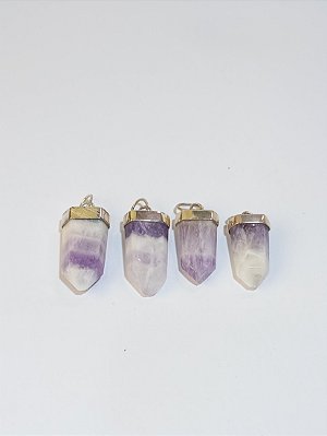 Pingentes Ametistas Chevron