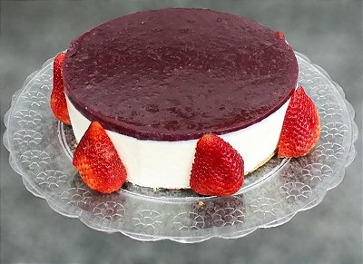 Cheesecake de Frutas Vermelhas DIET