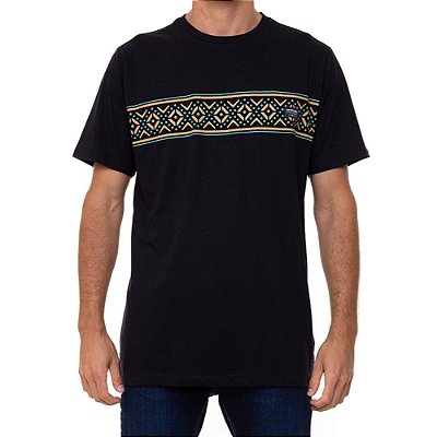 Camiseta Quiksilver Sunfaded Masculina Preto