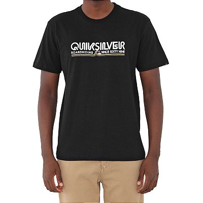 Camiseta Quiksilver Like Gold Masculina Preto