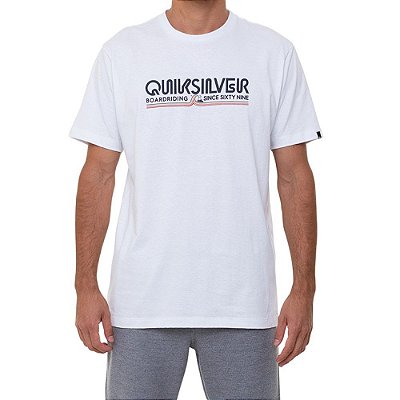 Camiseta Quiksilver Like Gold Masculina Branco