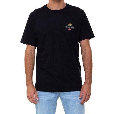 Camiseta Quiksilver CA Working Class Masculina Preto