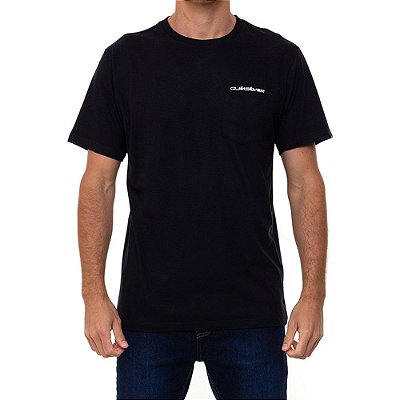 Camiseta Quiksilver Omni Pocket Masculina Preto