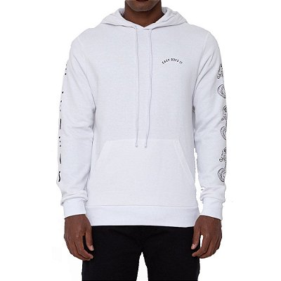 Moletom Element Fechado Karlov Masculino Branco