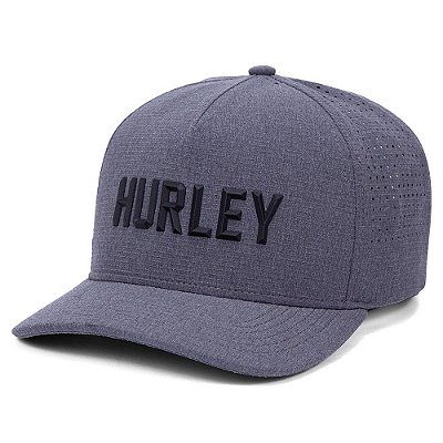 Boné Hurley Aba Curva Layout Cinza