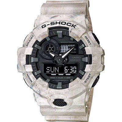 Relógio G-Shock GA-700WM-5ADR Branco