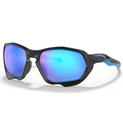 Óculos de Sol Oakley Plazma Matte Black W/ Prizm Sapphire Polarized