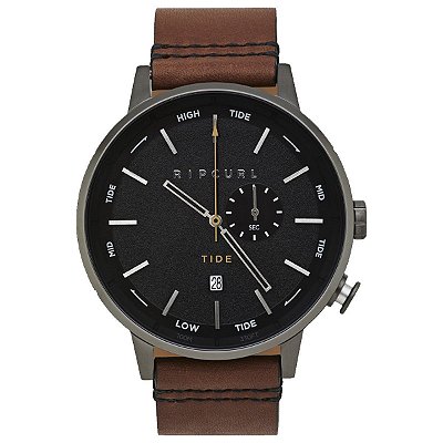 Relógio Rip Curl Detroit Tide Dial Masculino Gun metal