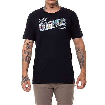 Camiseta DC Shoes Blabac Greetings Masculina Preto