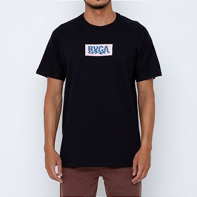 Camiseta RVCA Glimmer Masculina Preto