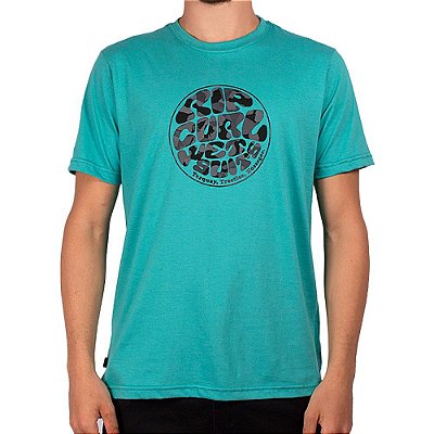 Camiseta Rip Curl Wettie Tee Masculina Verde