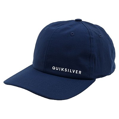 Boné Quiksilver Aba Curva Essentials Quik Azul Marinho