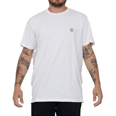 Camiseta Element Basic Crew Masculina Branco