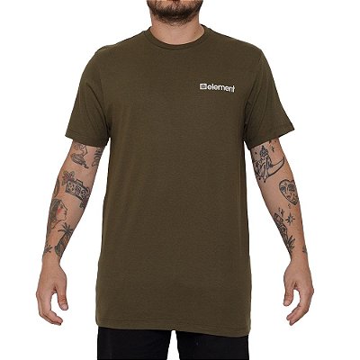 Camiseta Element Joint Masculina Verde