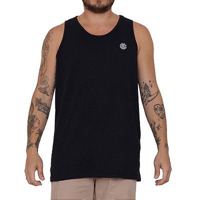 Regata Element Logo Chest Masculina Preto