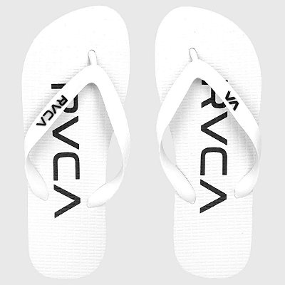 Chinelo RVCA Trench Town Masculino Branco