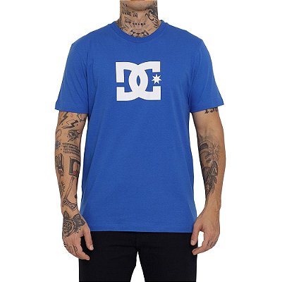 Camiseta DC Shoes DC Star Color Masculina Azul