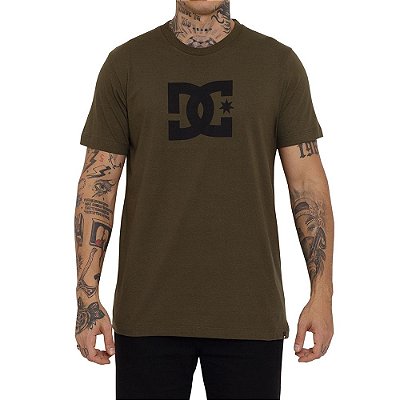 Camiseta DC Shoes DC Star Color Masculina Verde