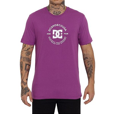 Camiseta DC Shoes DC Star Pilot Masculina Roxo