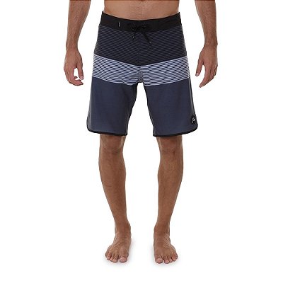 Bermuda Quiksilver Surfsilk Tijuana 20 Masculina Preto