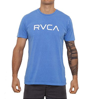 Camiseta RVCA Big Rvca Masculina Azul