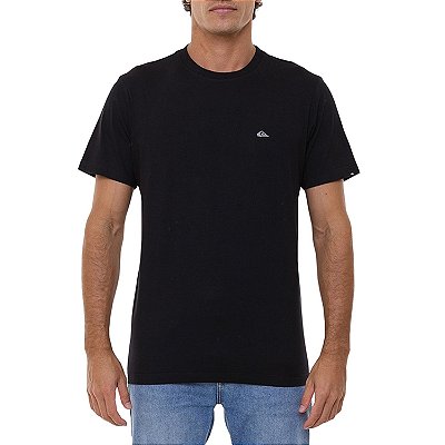 Camiseta Quiksilver Embroidery Masculina Preto