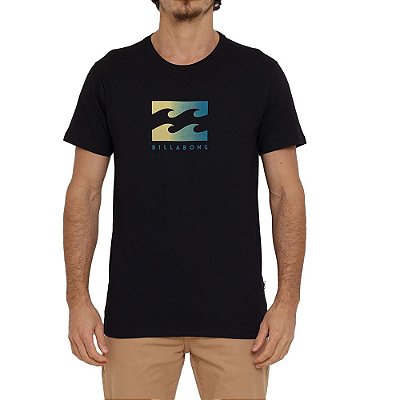 Camiseta Billabong United Masculina Preto